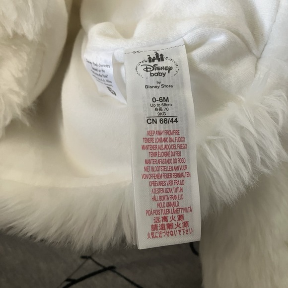 NWOT! Disney Baby Winnie The Pooh Faux Fur Coat Size 0-6 Months By Disney Store - Picture 6 of 7